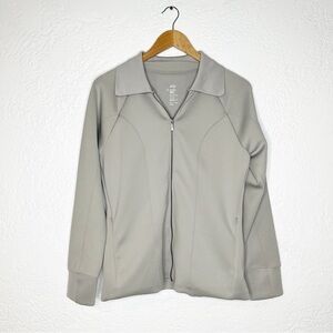 ADAY Flex Appeal Jacket in Oyster Gray Size Medium